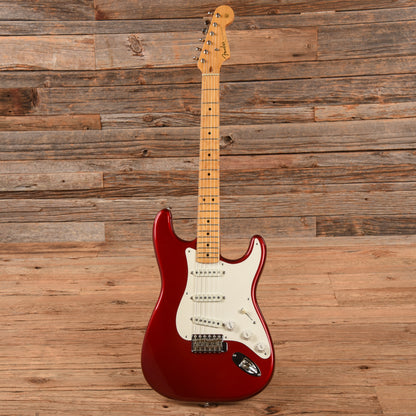 Fender American Vintage 57 Stratocaster Candy Apple Red 1986 Electric Guitars / Solid Body
