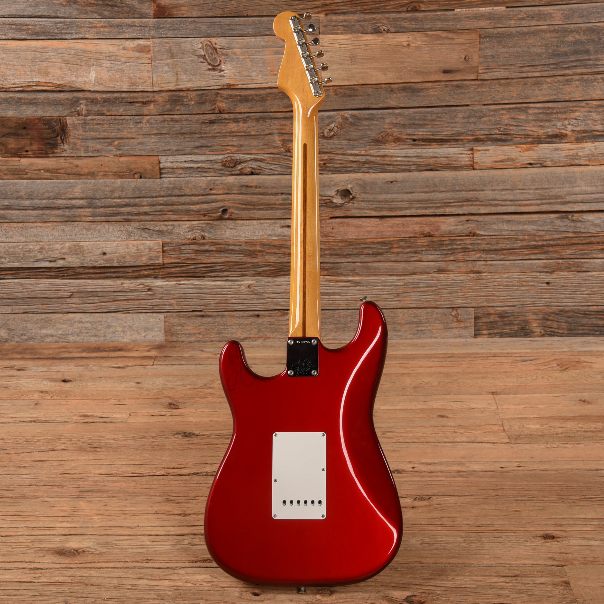 Fender American Vintage 57 Stratocaster Candy Apple Red 1986 Electric Guitars / Solid Body