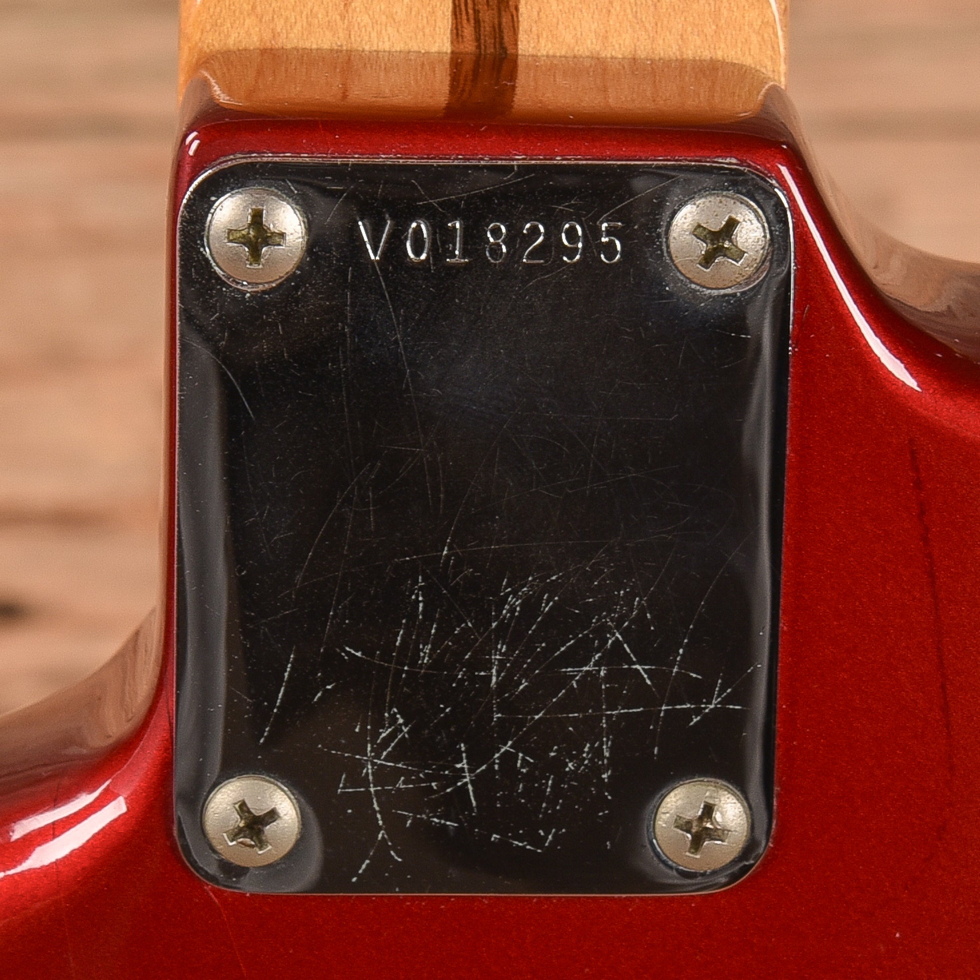 Fender American Vintage 57 Stratocaster Candy Apple Red 1986 Electric Guitars / Solid Body