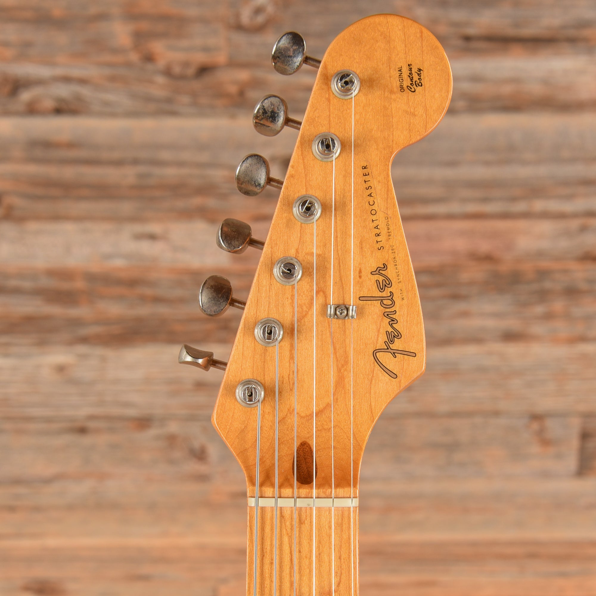 Fender American Vintage 57 Stratocaster Fiesta Red 1992 Electric Guitars / Solid Body