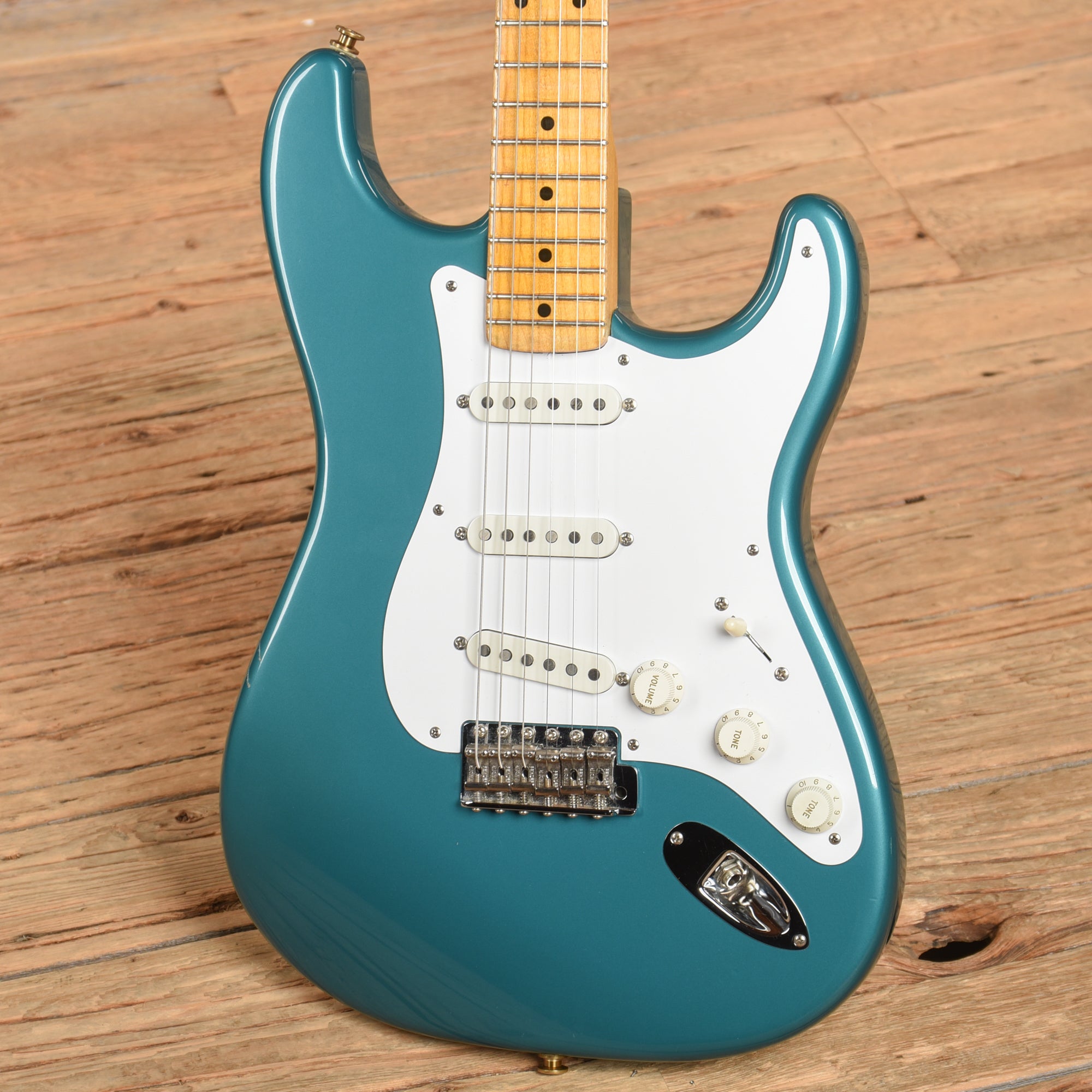 Fender American Vintage '57 Stratocaster Ocean Turquoise 2009 Electric Guitars / Solid Body