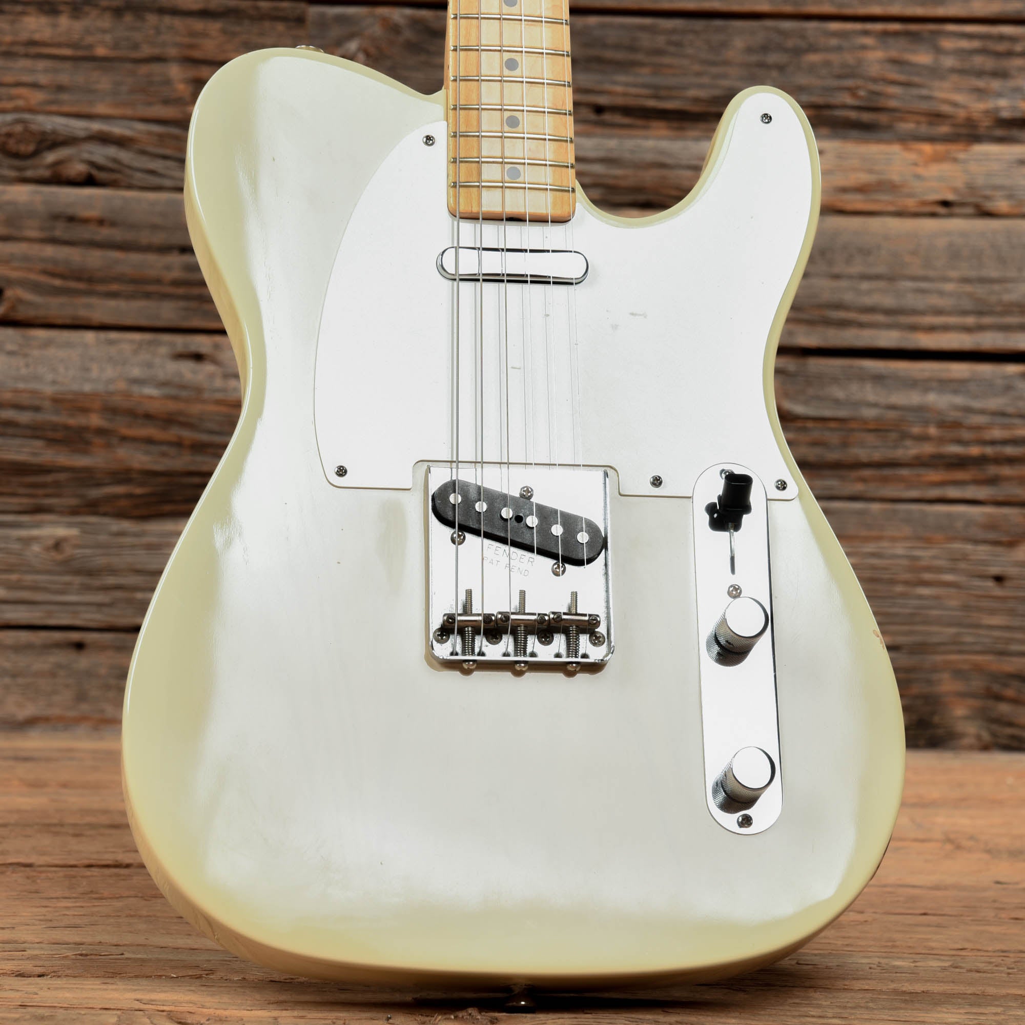 Fender American Vintage '58 Telecaster White Blonde 2012 Electric Guitars / Solid Body