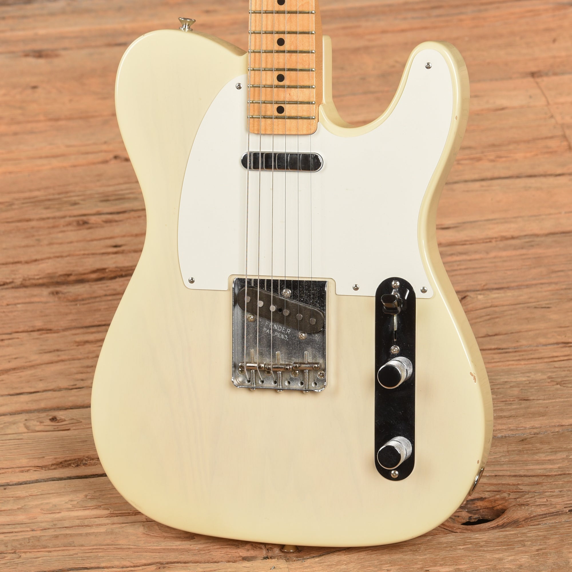 Fender American Vintage 58 Telecaster White Blonde 2012 Electric Guitars / Solid Body