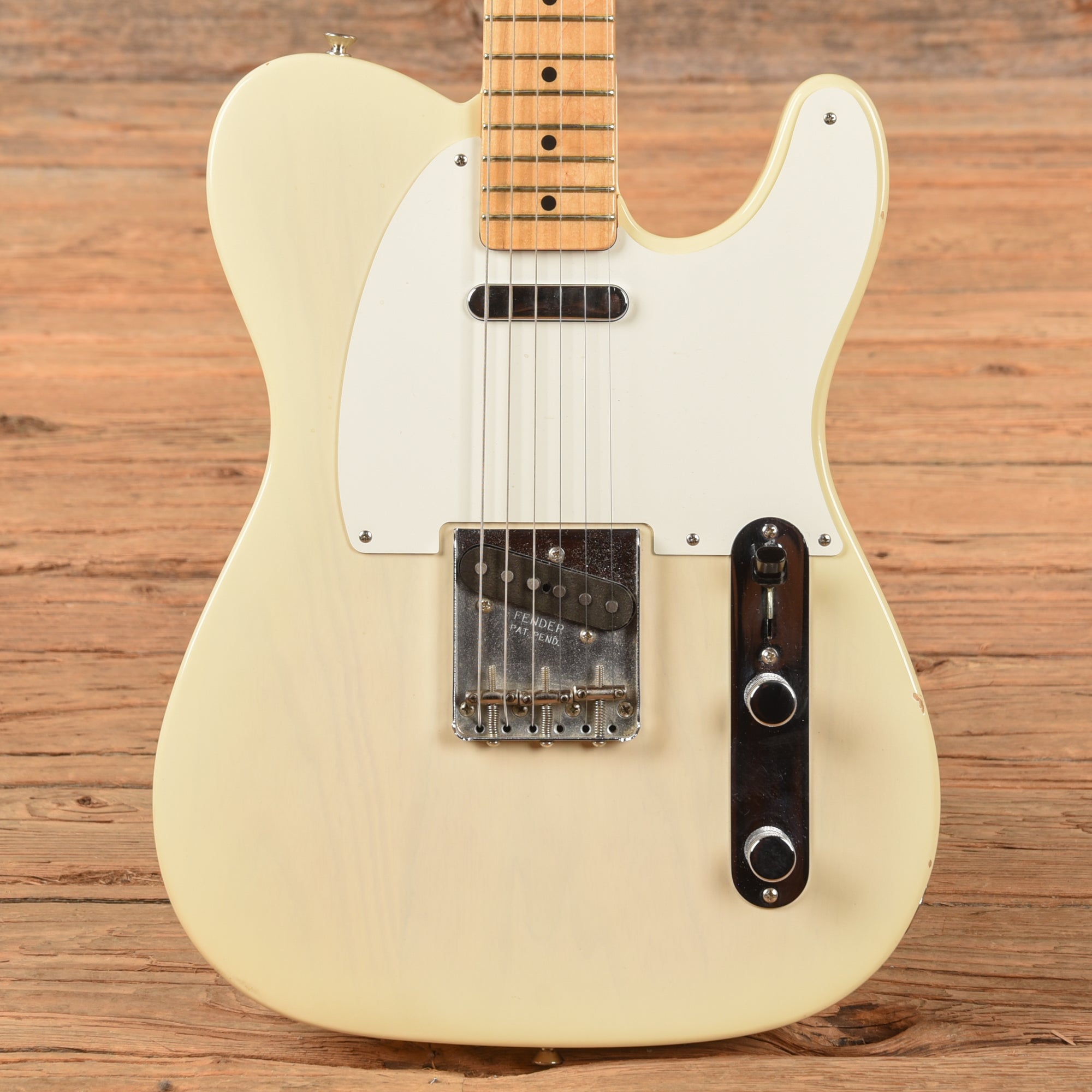 Fender American Vintage 58 Telecaster White Blonde 2012 Electric Guitars / Solid Body