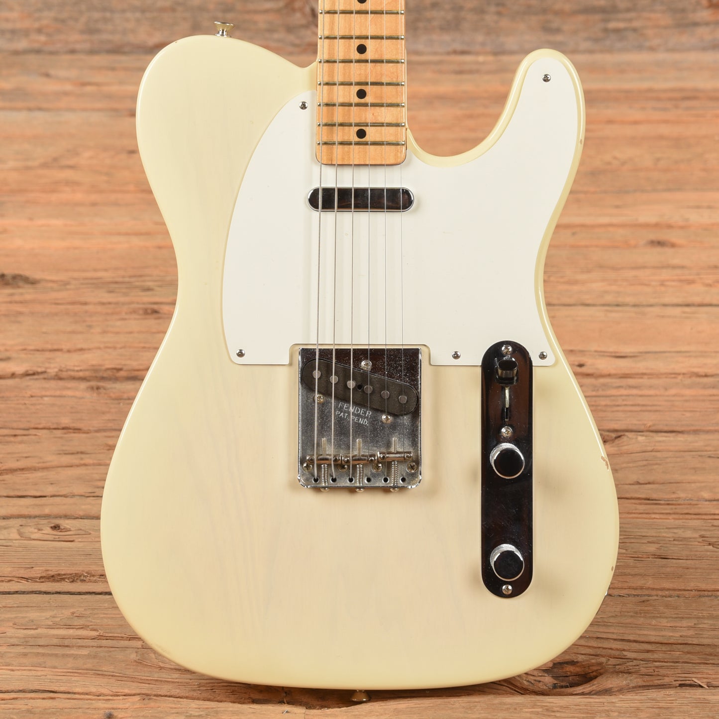 Fender American Vintage 58 Telecaster White Blonde 2012 Electric Guitars / Solid Body