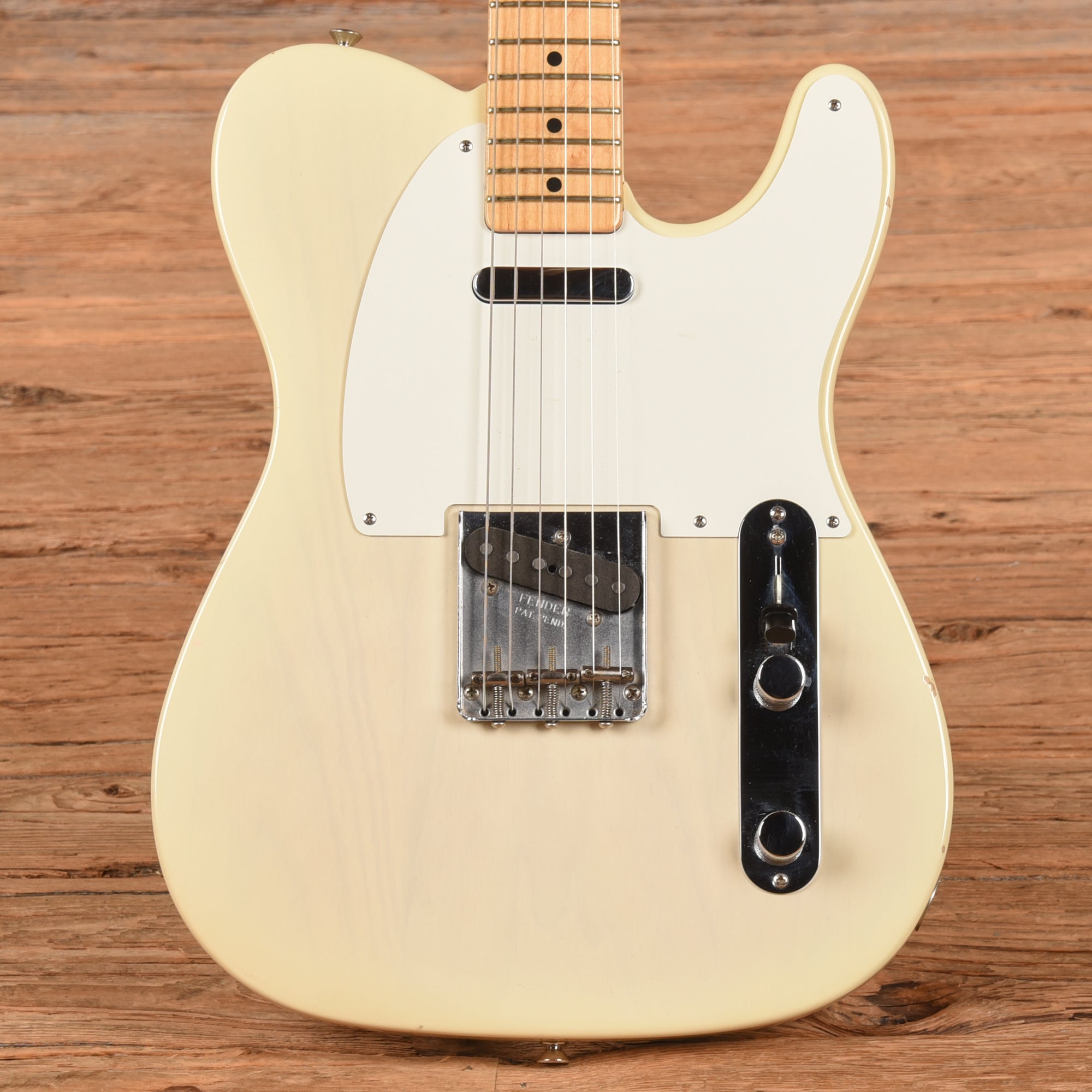 Fender American Vintage '58 Telecaster White Blonde 2012 Electric Guitars / Solid Body