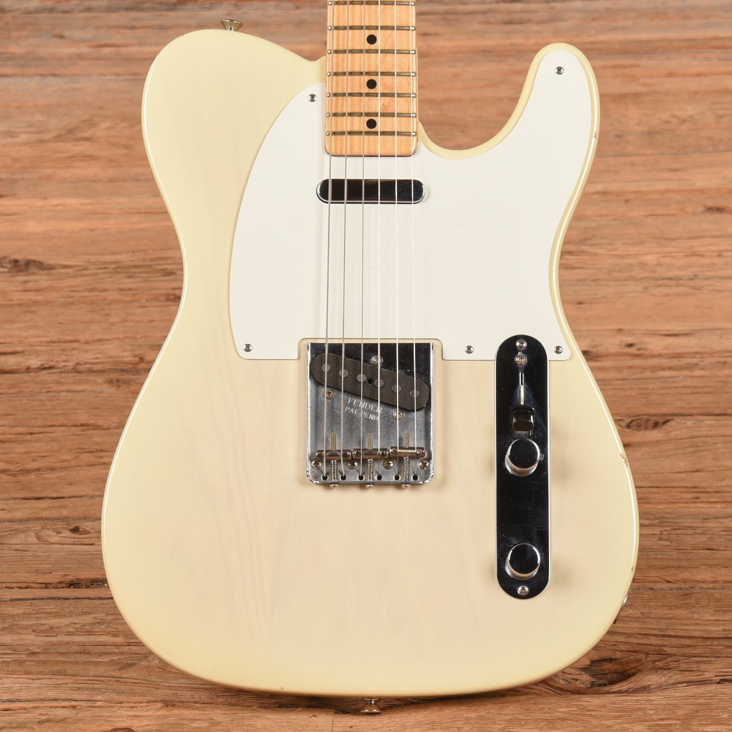 Fender American Vintage '58 Telecaster White Blonde 2012 Electric Guitars / Solid Body