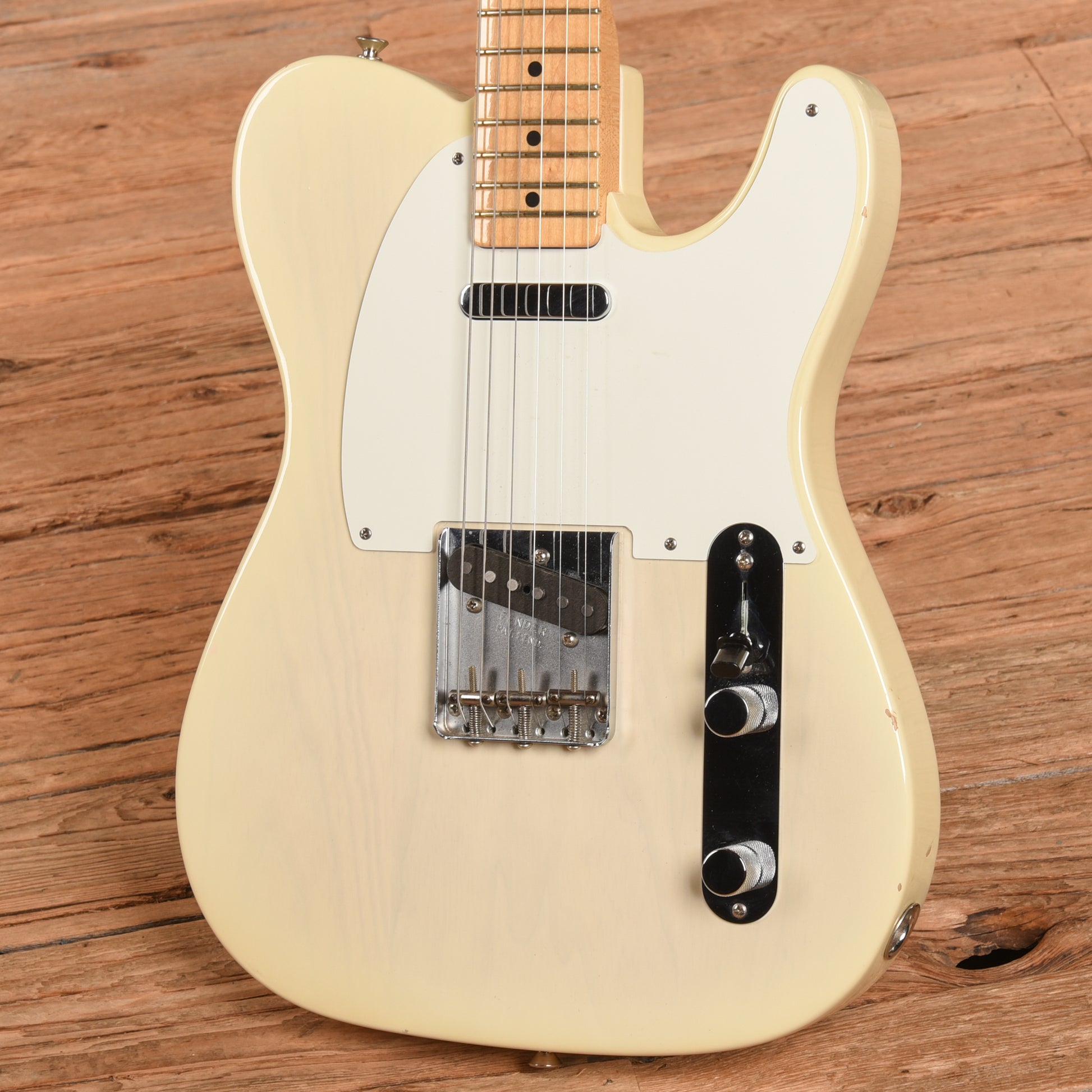 Fender American Vintage '58 Telecaster White Blonde 2012 Electric Guitars / Solid Body