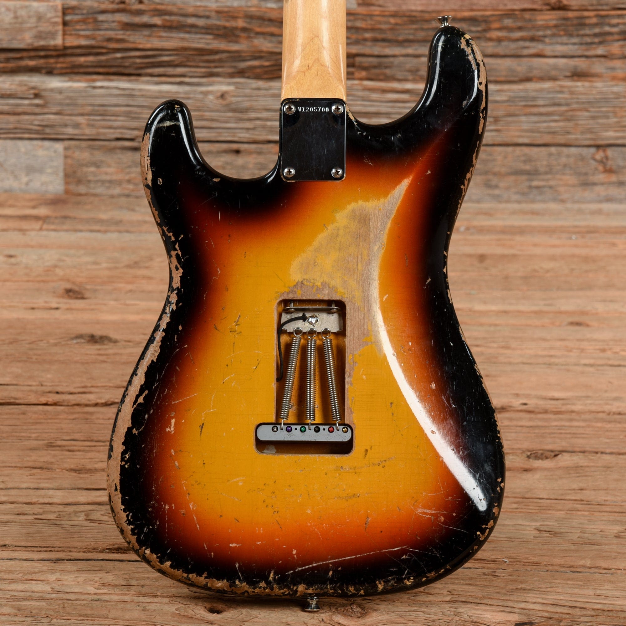 Fender American Vintage '59 Stratocaster Sunburst MJT Relic 2012 Electric Guitars / Solid Body