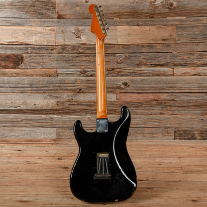 Fender American Vintage 62 Stratocaster Black 1983 Electric Guitars / Solid Body