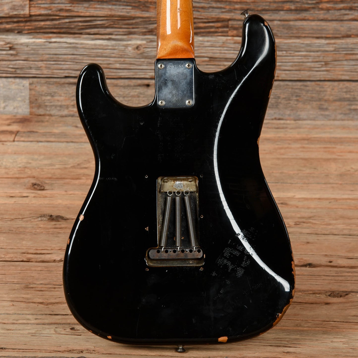 Fender American Vintage 62 Stratocaster Black 1983 Electric Guitars / Solid Body