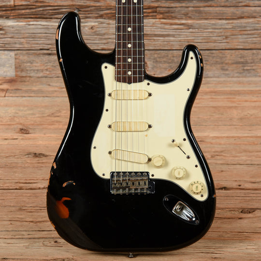 Fender American Vintage 62 Stratocaster Black 1983 Electric Guitars / Solid Body