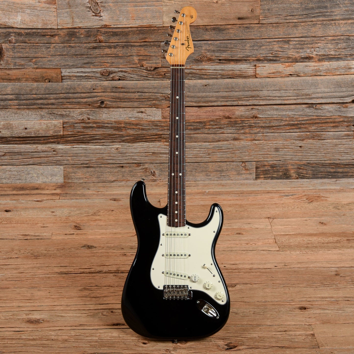 Fender American Vintage '62 Stratocaster Black 1987 Electric Guitars / Solid Body