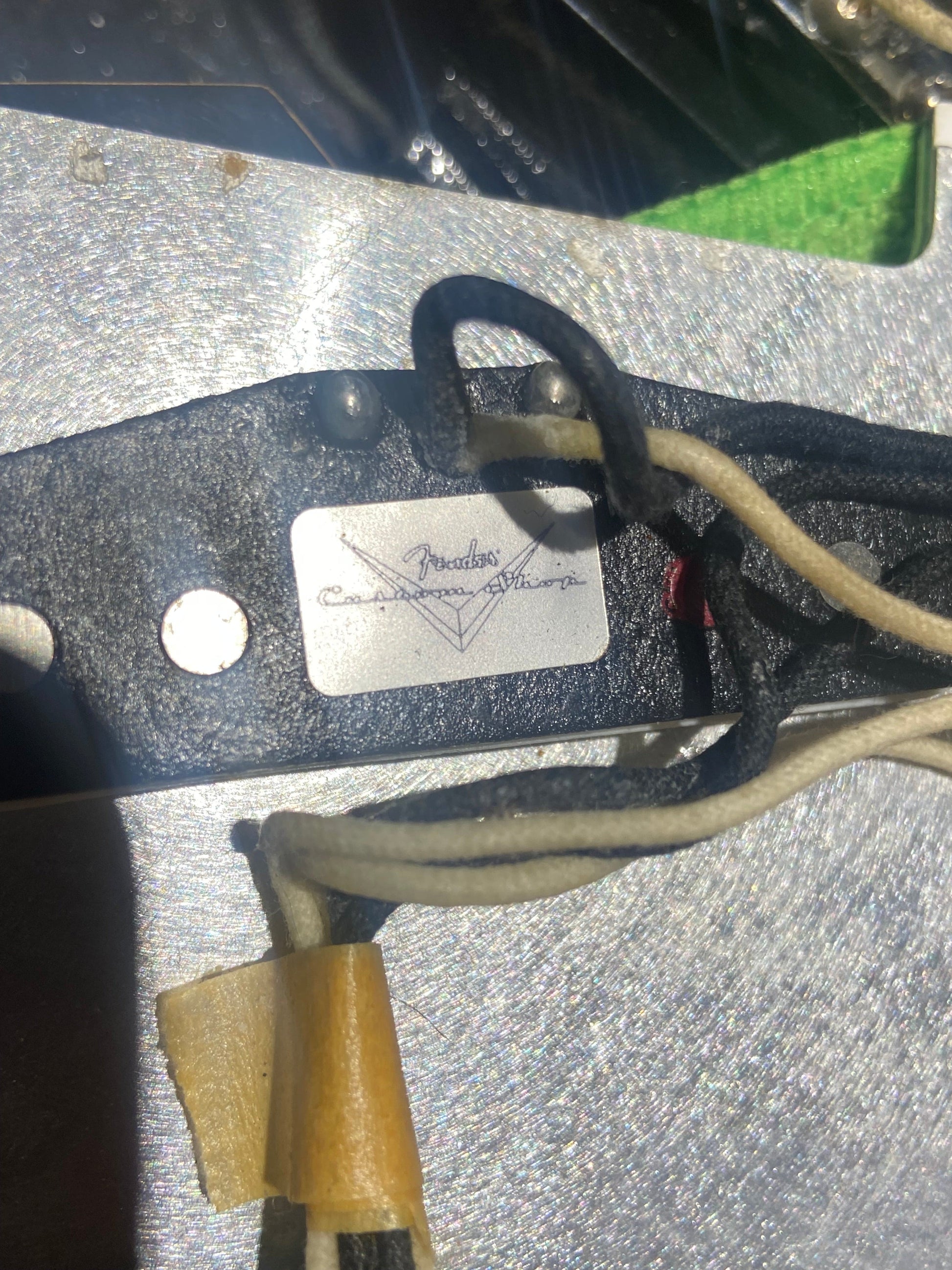 Fender American Vintage '62 Stratocaster Black 1987 Electric Guitars / Solid Body