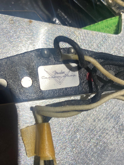 Fender American Vintage '62 Stratocaster Black 1987 Electric Guitars / Solid Body