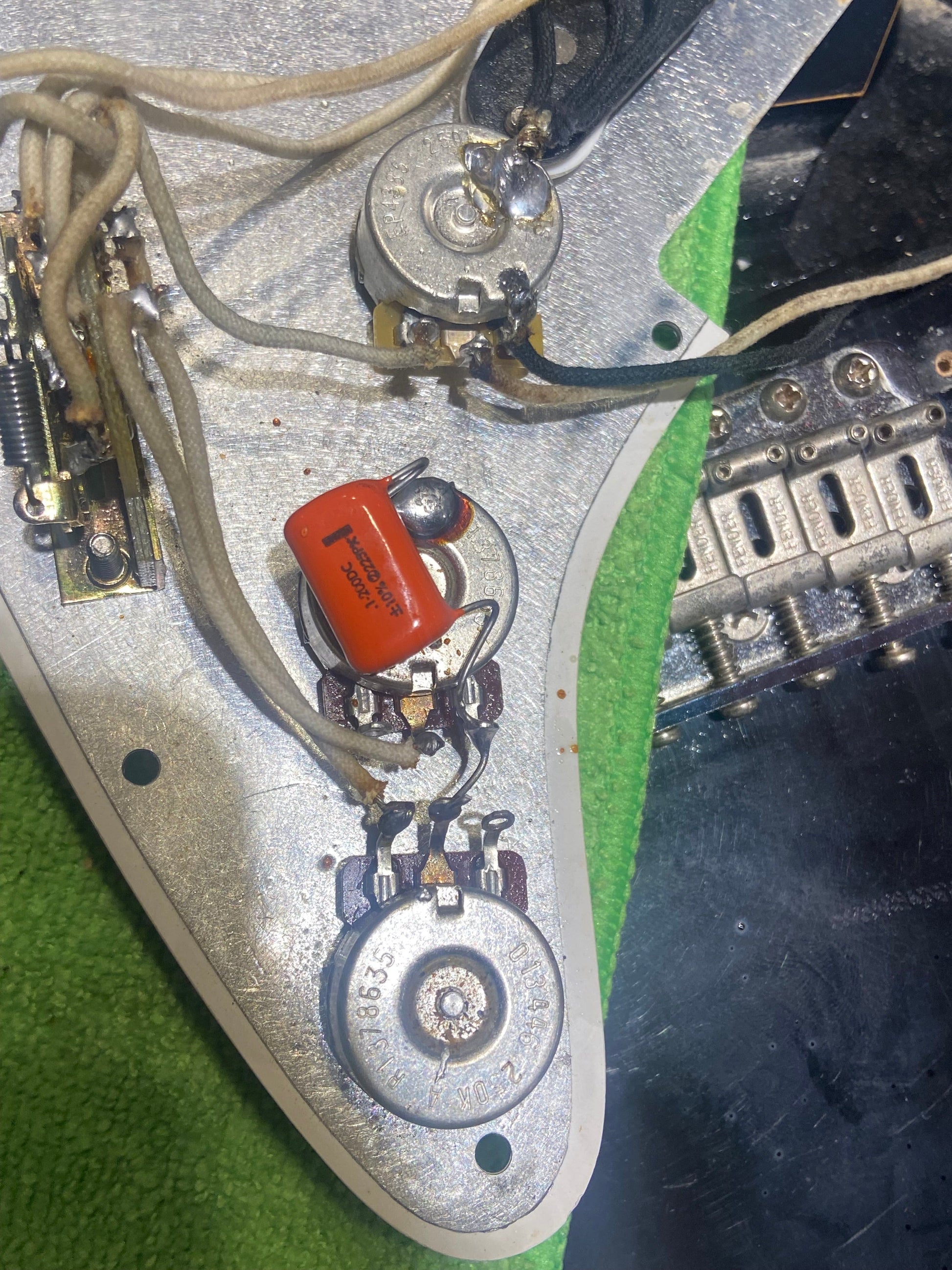 Fender American Vintage '62 Stratocaster Black 1987 Electric Guitars / Solid Body