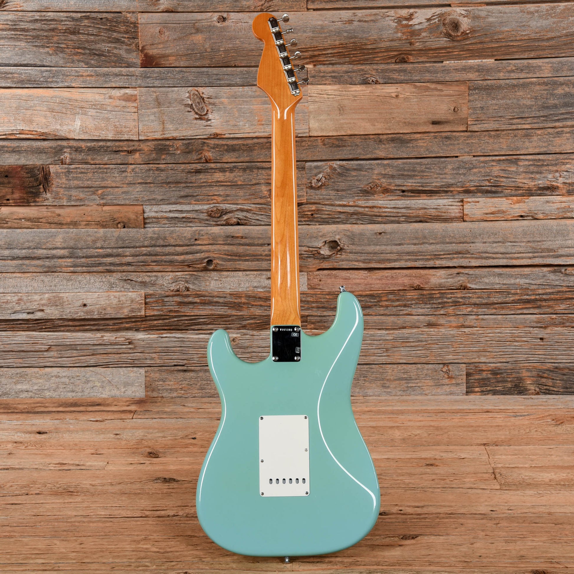 Fender American Vintage '62 Stratocaster Neck with Unknown Body Sea Foam Green Refin Electric Guitars / Solid Body