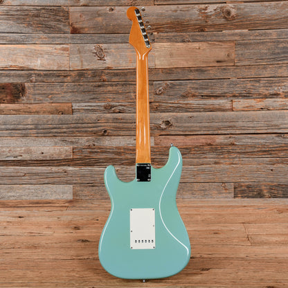 Fender American Vintage '62 Stratocaster Neck with Unknown Body Sea Foam Green Refin Electric Guitars / Solid Body