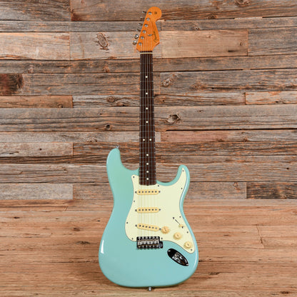 Fender American Vintage '62 Stratocaster Neck with Unknown Body Sea Foam Green Refin Electric Guitars / Solid Body