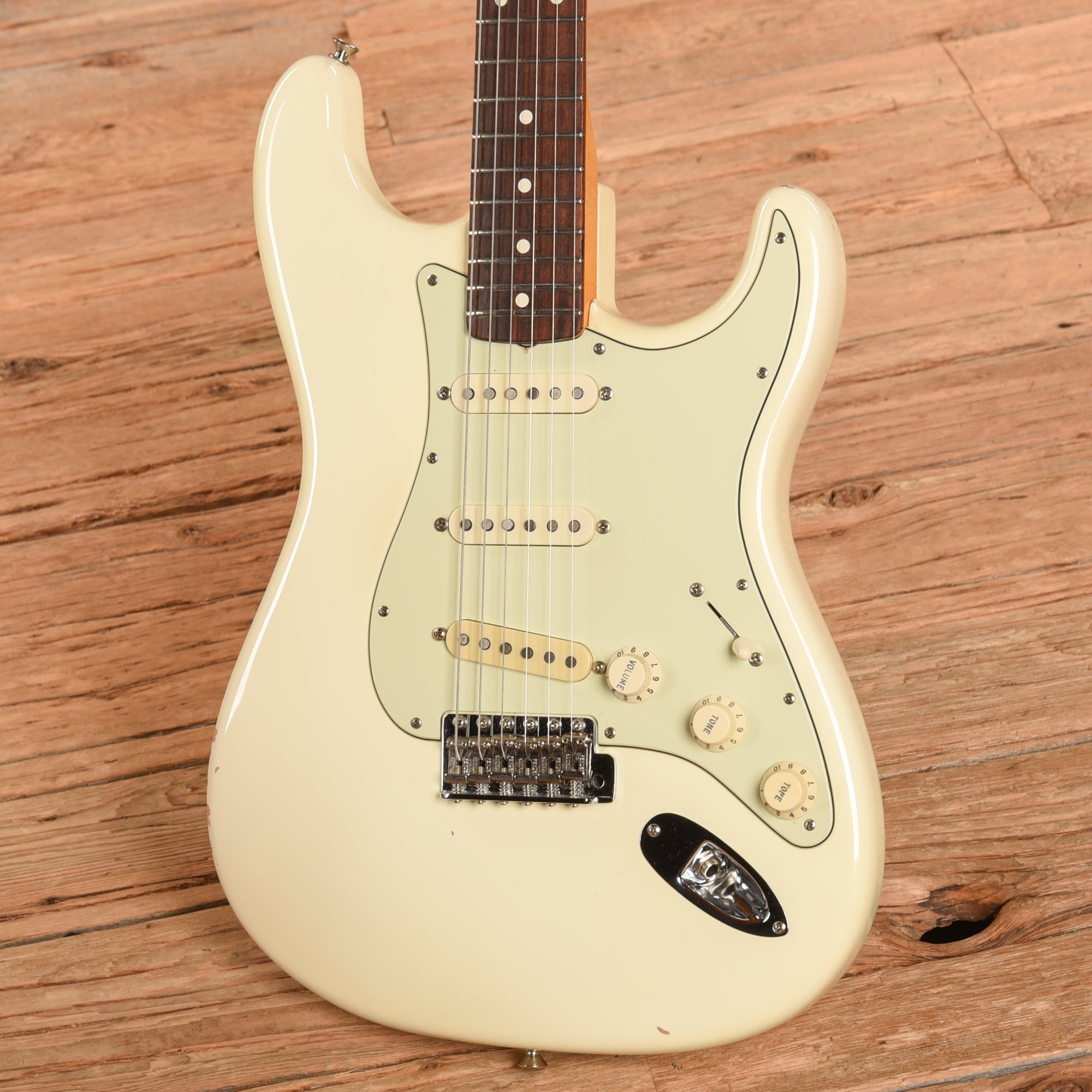 Fender American Vintage '62 Stratocaster Olympic White 2009 Electric Guitars / Solid Body