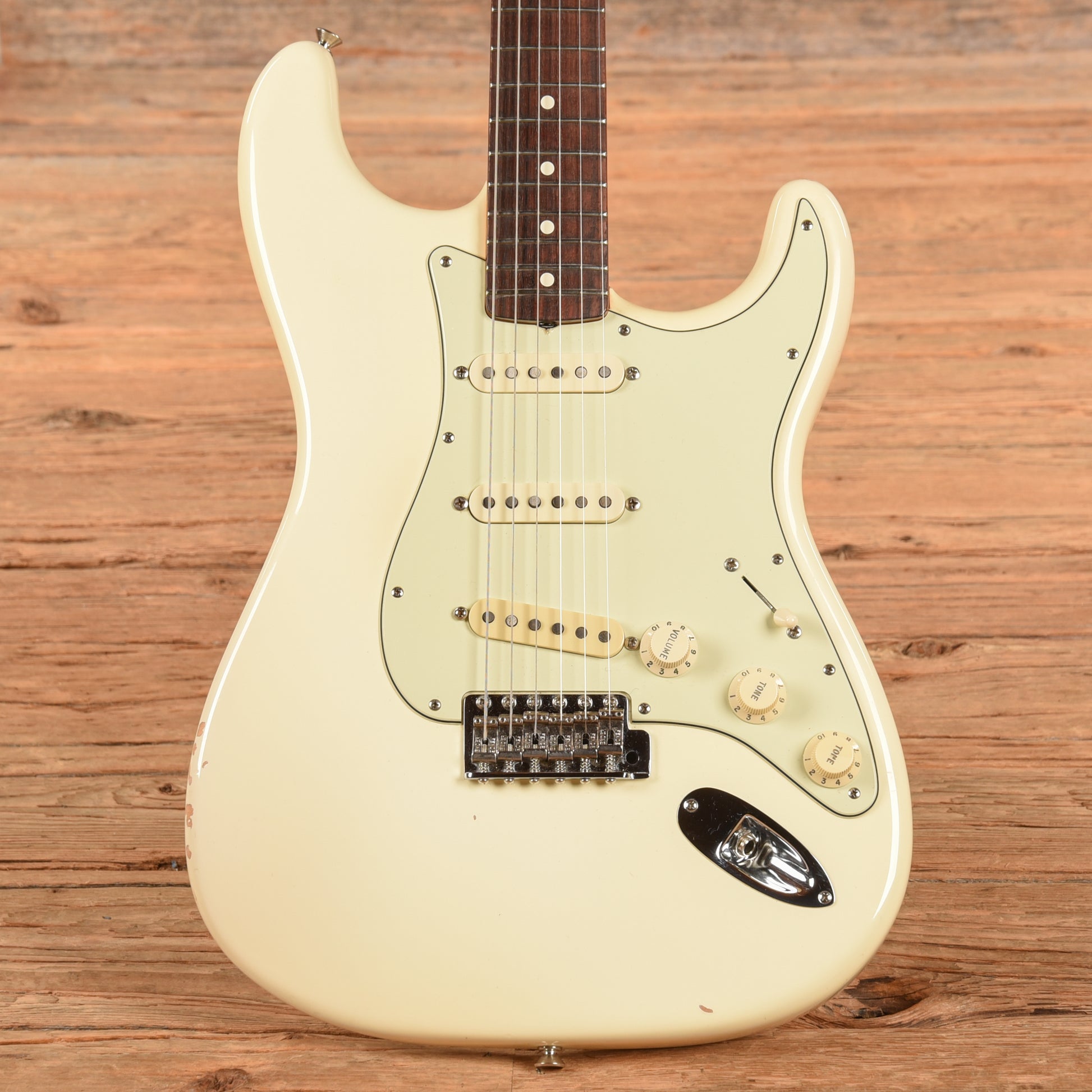 Fender American Vintage '62 Stratocaster Olympic White 2009 Electric Guitars / Solid Body