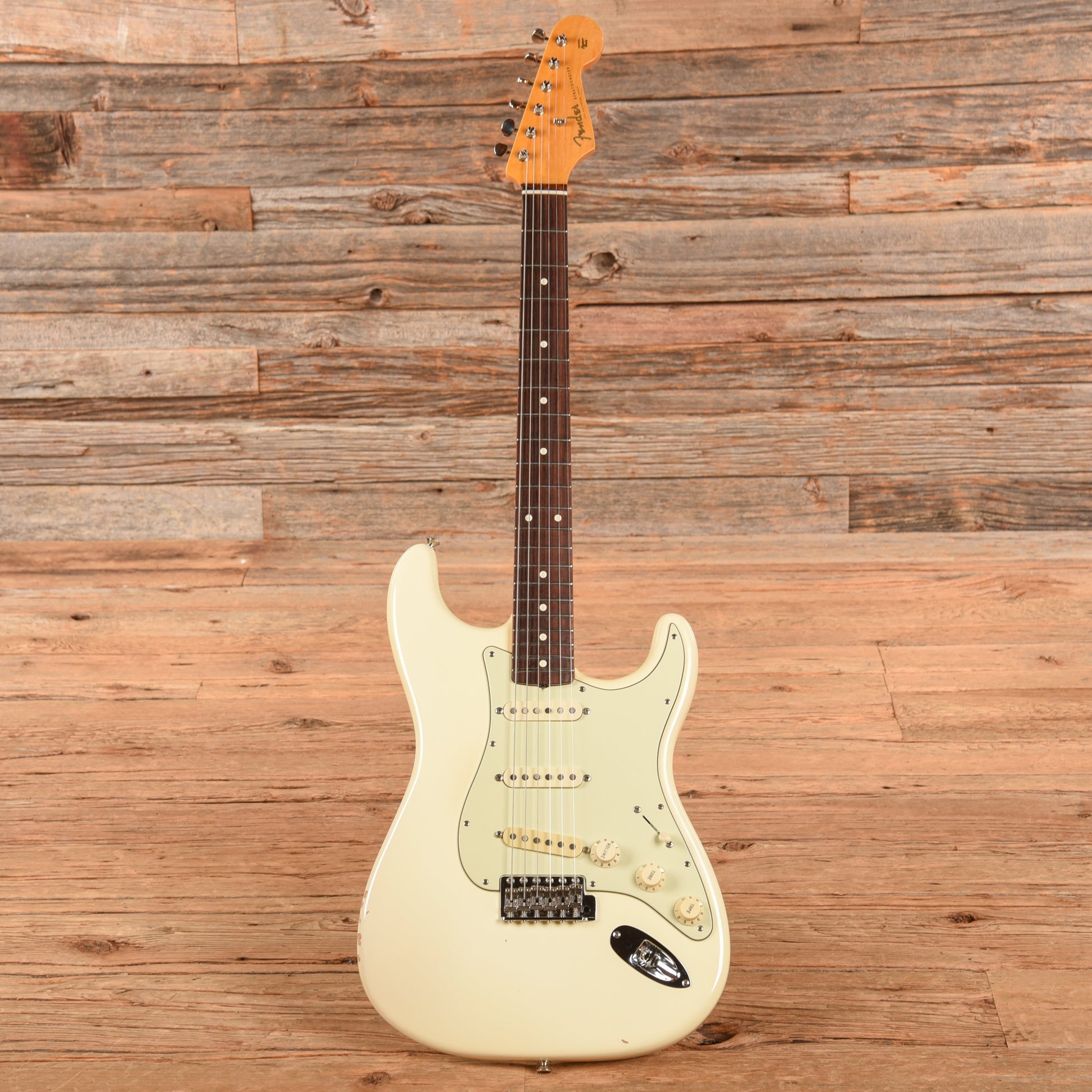 Fender American Vintage '62 Stratocaster Olympic White 2009 Electric Guitars / Solid Body