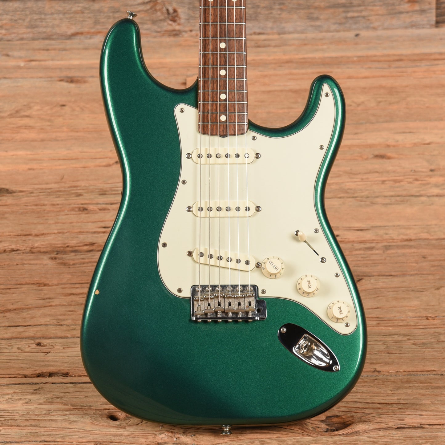 Fender American Vintage '62 Stratocaster Sherwood Green Metallic 1999 Electric Guitars / Solid Body