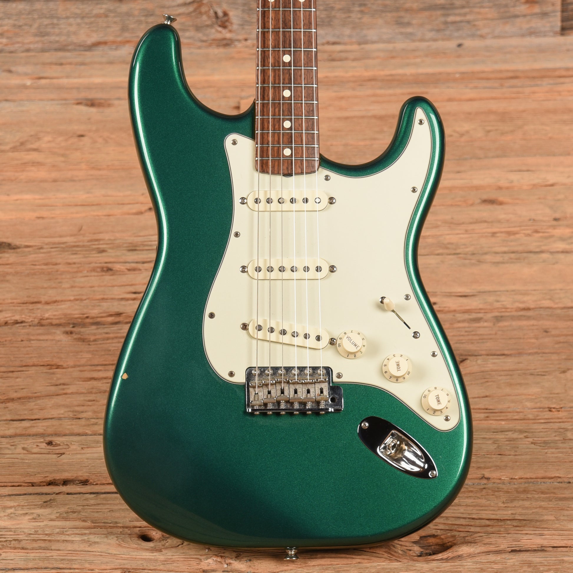 Fender American Vintage '62 Stratocaster Sherwood Green Metallic 1999 Electric Guitars / Solid Body
