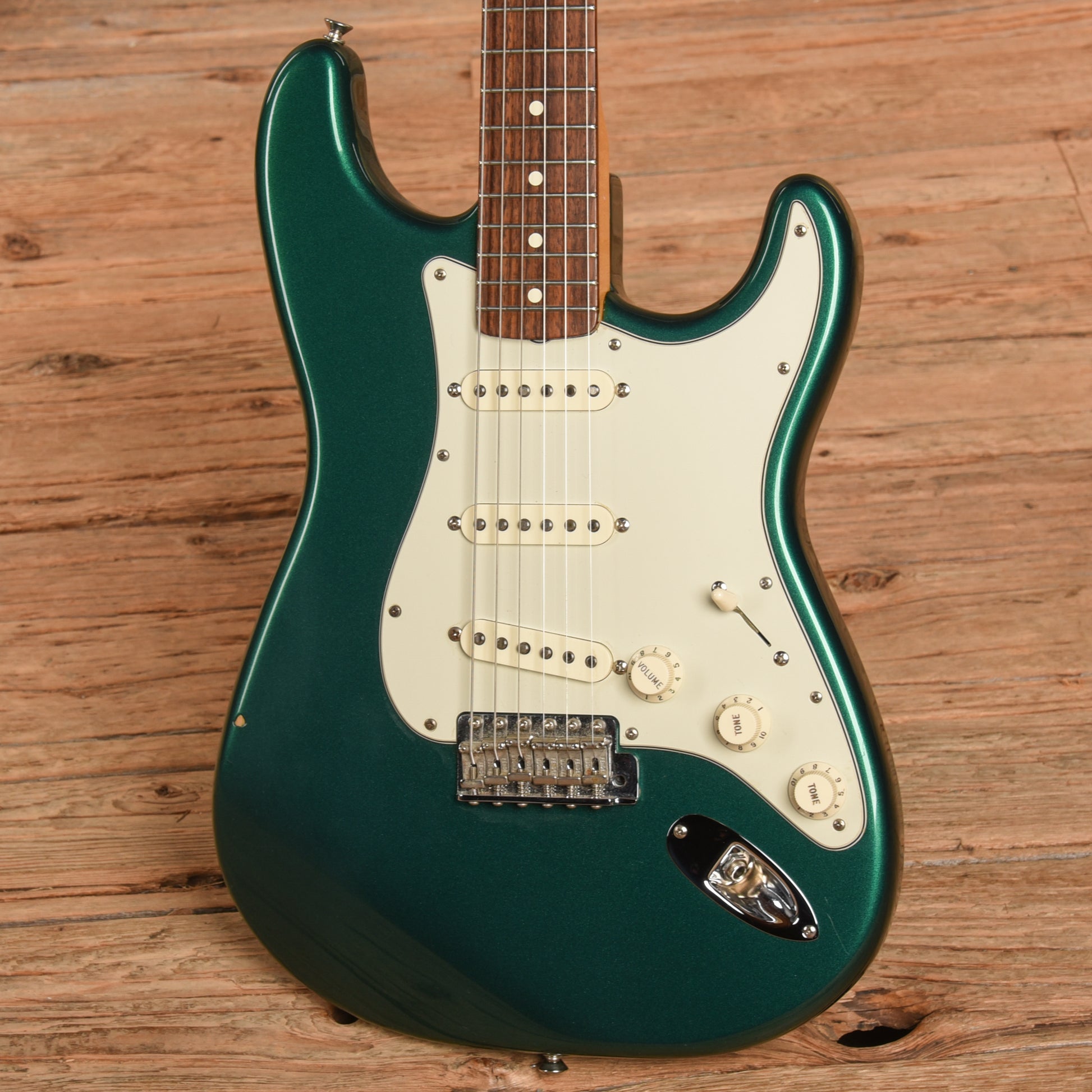 Fender American Vintage '62 Stratocaster Sherwood Green Metallic 1999 Electric Guitars / Solid Body