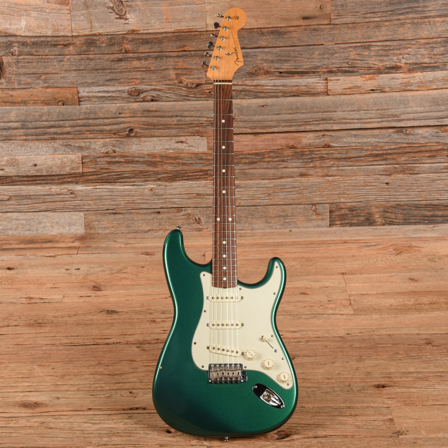 Fender American Vintage '62 Stratocaster Sherwood Green Metallic 1999 Electric Guitars / Solid Body