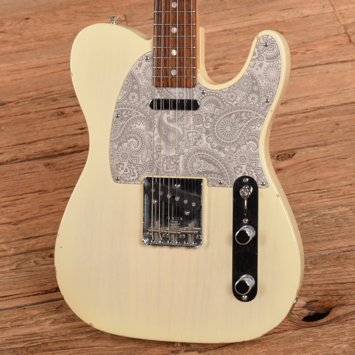 Fender American Vintage '64 Telecaster Aged White Blonde 2017 Electric Guitars / Solid Body