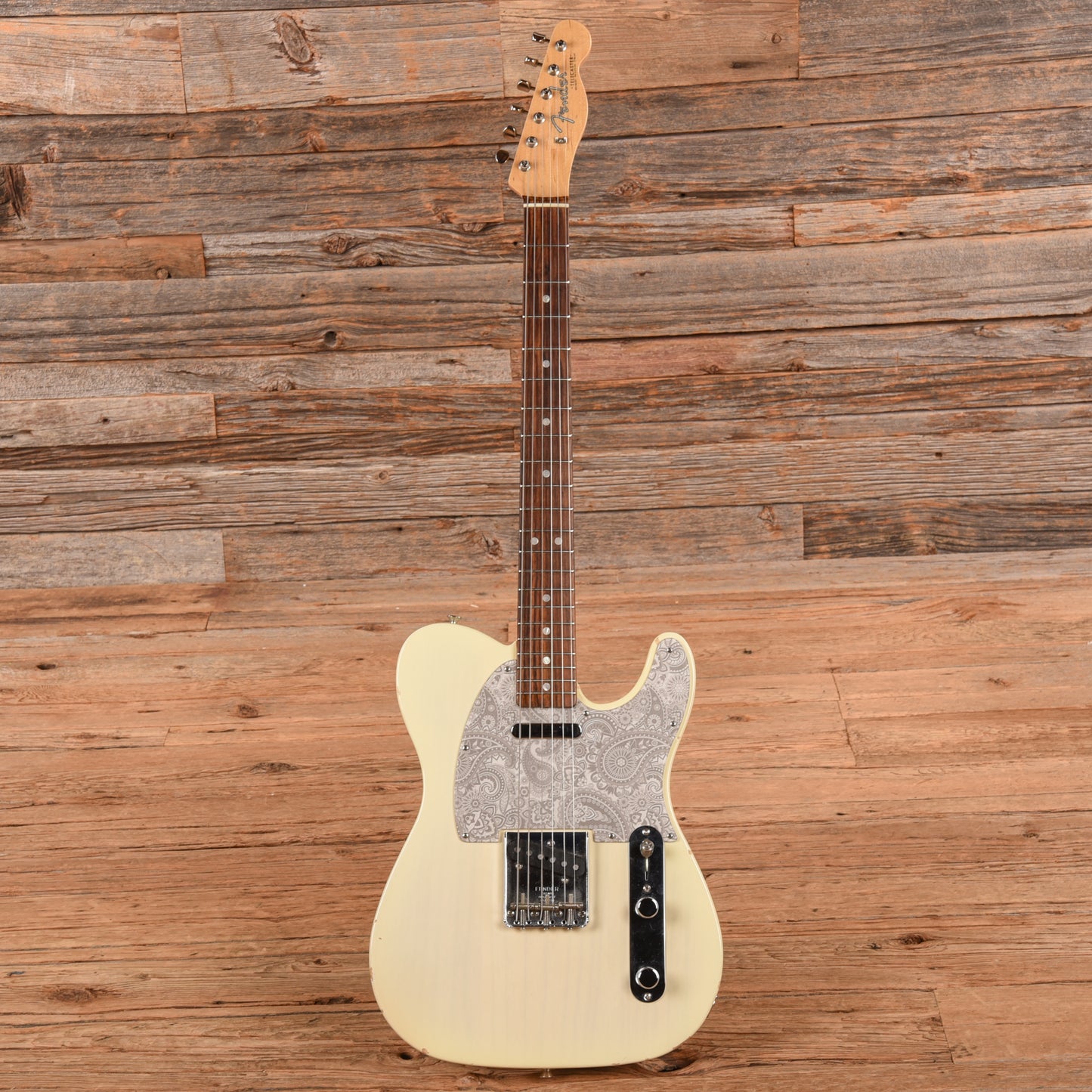 Fender American Vintage '64 Telecaster Aged White Blonde 2017 Electric Guitars / Solid Body