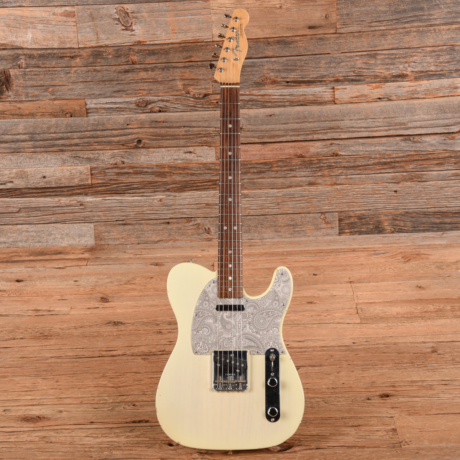 Fender American Vintage '64 Telecaster Aged White Blonde 2017 Electric Guitars / Solid Body