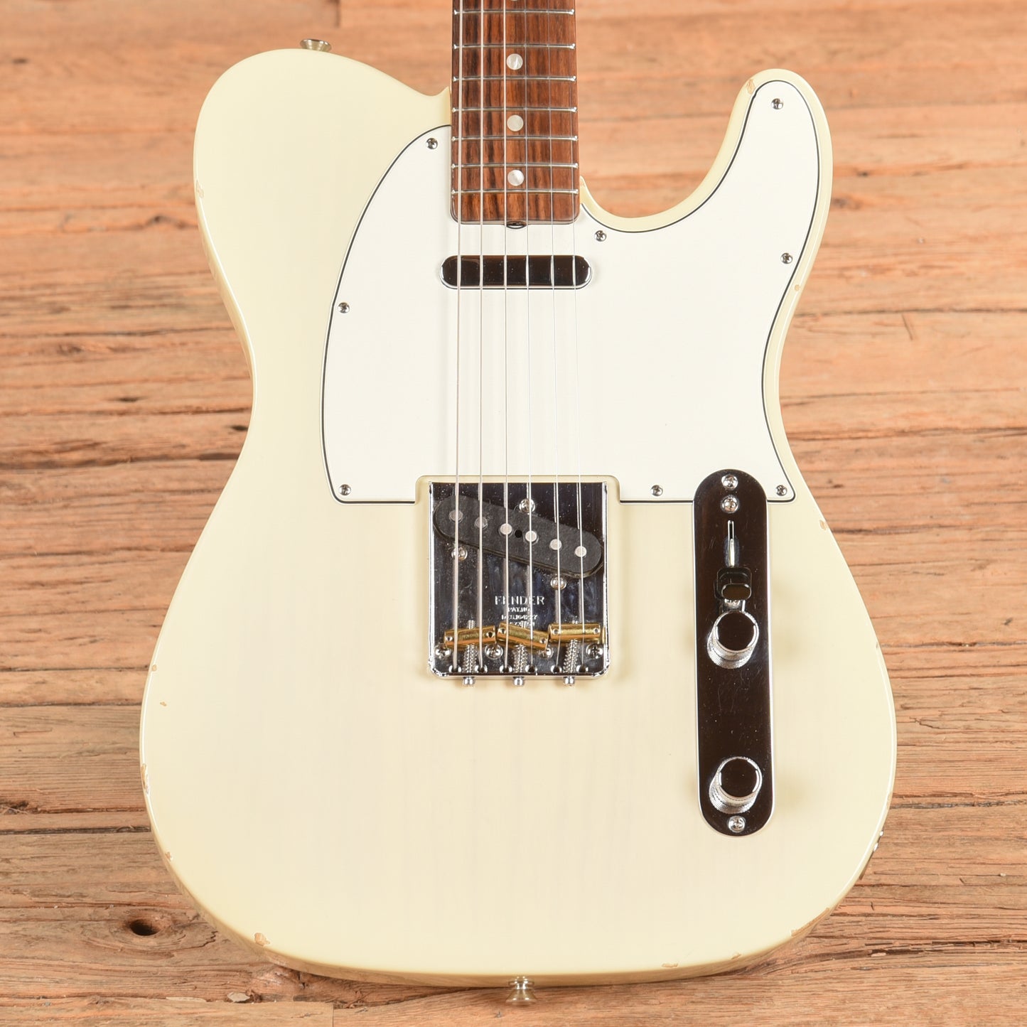 Fender American Vintage '64 Telecaster Aged White Blonde 2017 Electric Guitars / Solid Body