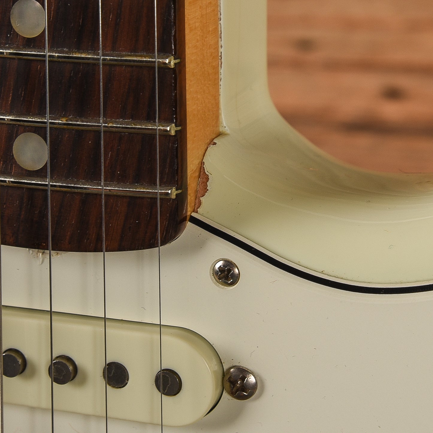Fender American Vintage 65 Stratocaster Olympic White 2015 Electric Guitars / Solid Body