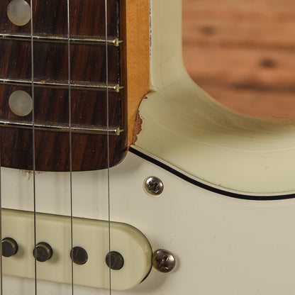 Fender American Vintage 65 Stratocaster Olympic White 2015 Electric Guitars / Solid Body