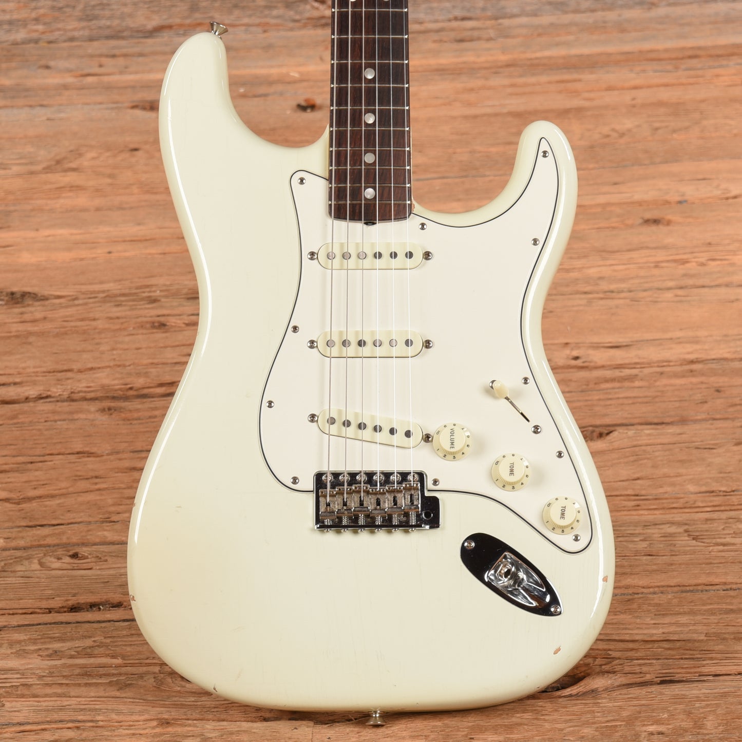 Fender American Vintage '65 Stratocaster Olympic White 2015 Electric Guitars / Solid Body