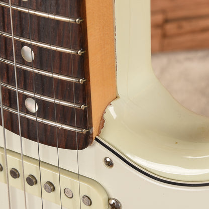 Fender American Vintage '65 Stratocaster Olympic White 2015 Electric Guitars / Solid Body