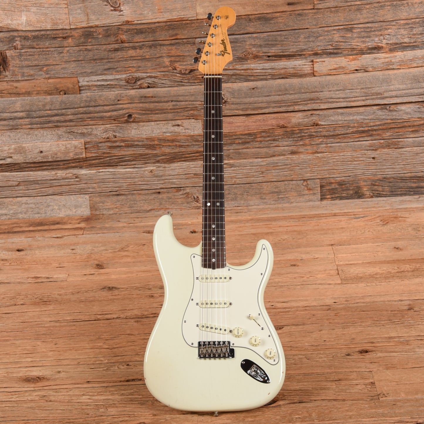 Fender American Vintage '65 Stratocaster Olympic White 2015 Electric Guitars / Solid Body