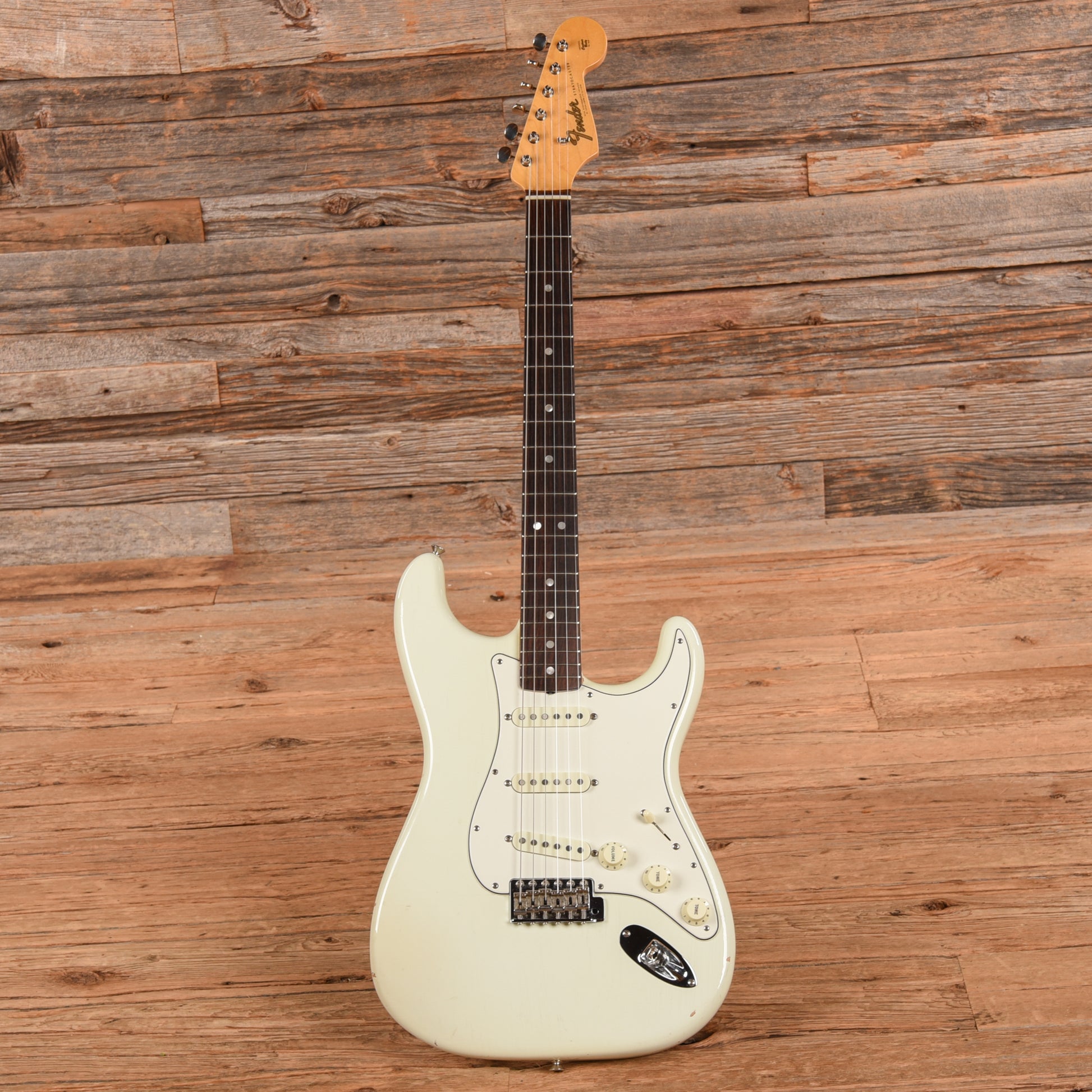 Fender American Vintage '65 Stratocaster Olympic White 2015 Electric Guitars / Solid Body