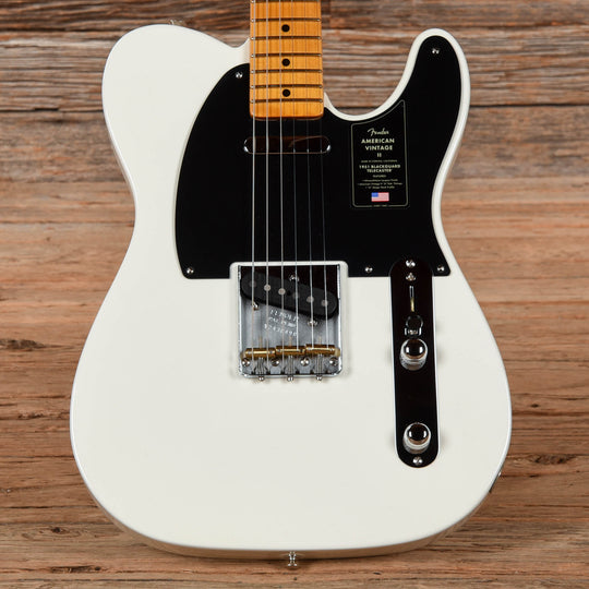 Fender American Vintage II 1951 Telecaster Prototype White 2025 Electric Guitars / Solid Body