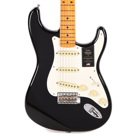 Fender American Vintage II 1957 Stratocaster Black Electric Guitars / Solid Body