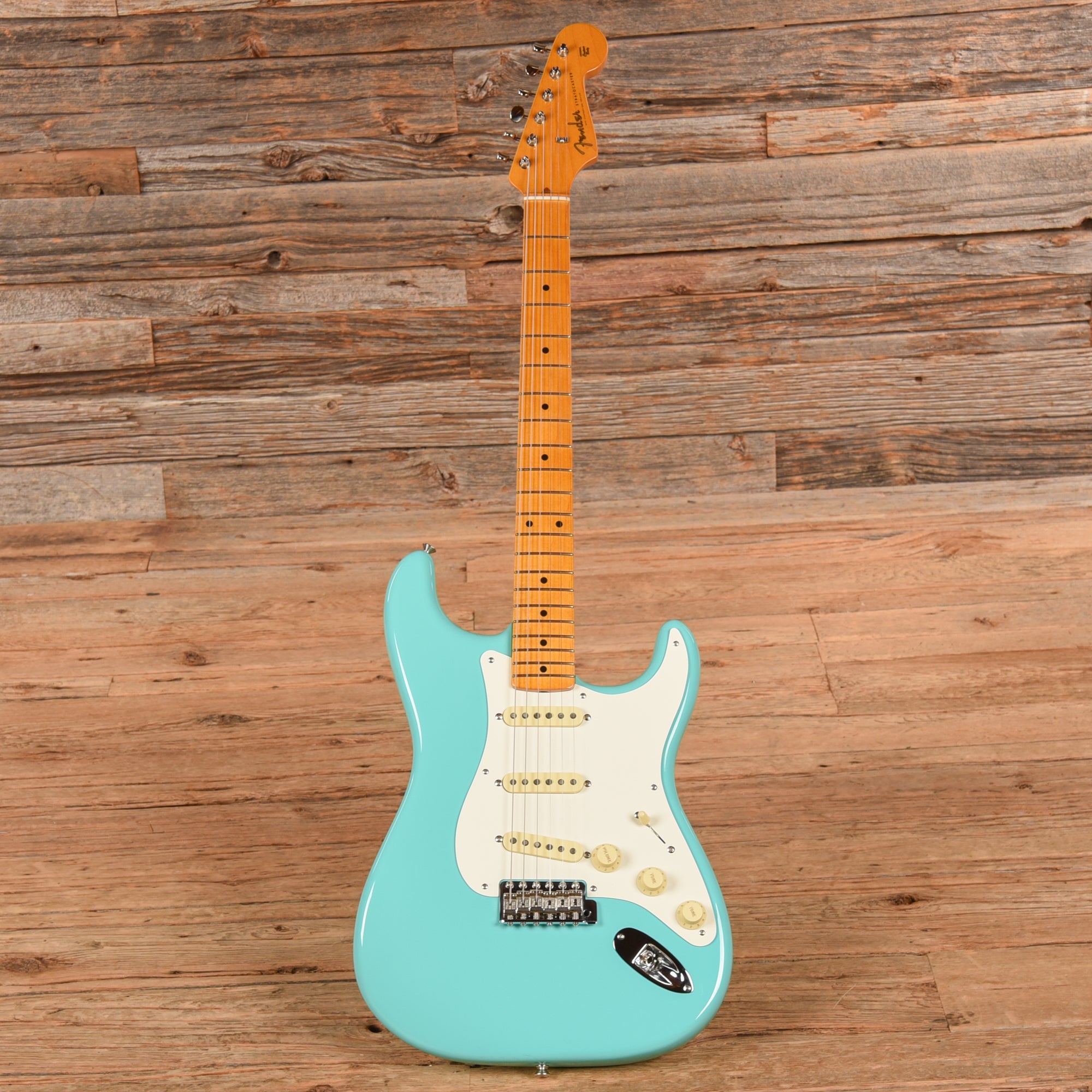Fender American Vintage II 1957 Stratocaster Sea Foam Green 2024 Electric Guitars / Solid Body