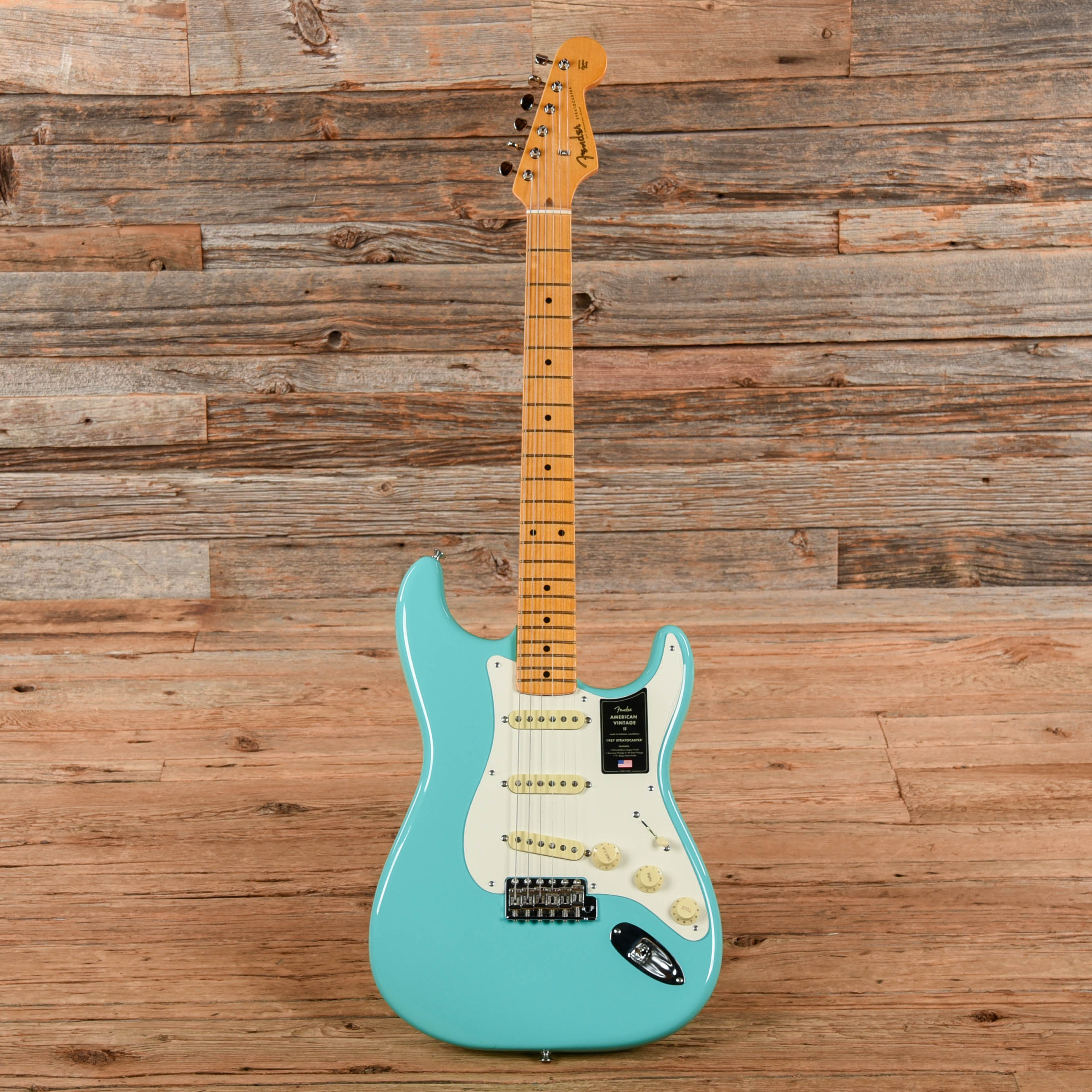 Fender American Vintage II 1957 Stratocaster Seafoam Green 2023 Electric Guitars / Solid Body