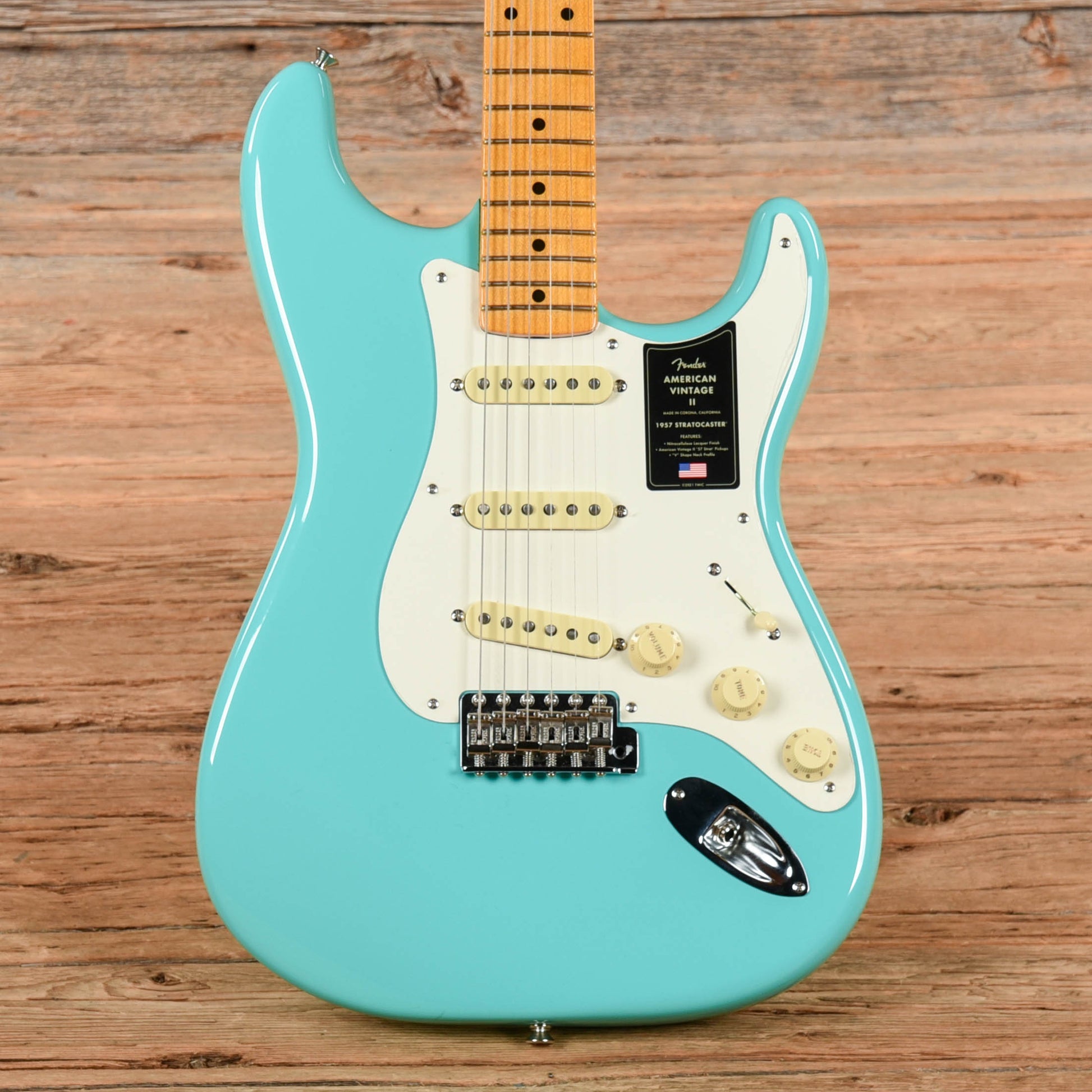 Fender American Vintage II 1957 Stratocaster Seafoam Green 2023 Electric Guitars / Solid Body