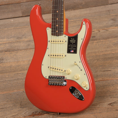 Fender American Vintage II 1961 Stratocaster Fiesta Red Electric Guitars / Solid Body