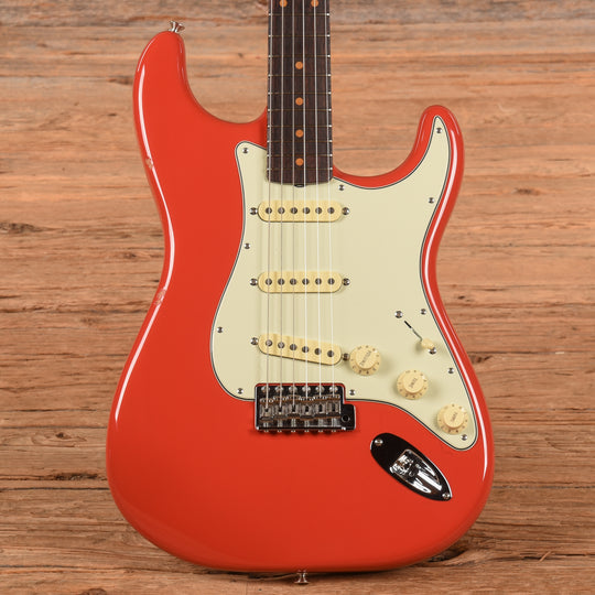 Fender American Vintage II 1961 Stratocaster Fiesta Red Electric Guitars / Solid Body
