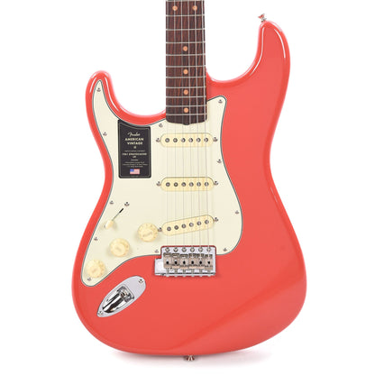 Fender American Vintage II 1961 Stratocaster Fiesta Red LEFTY Electric Guitars / Solid Body