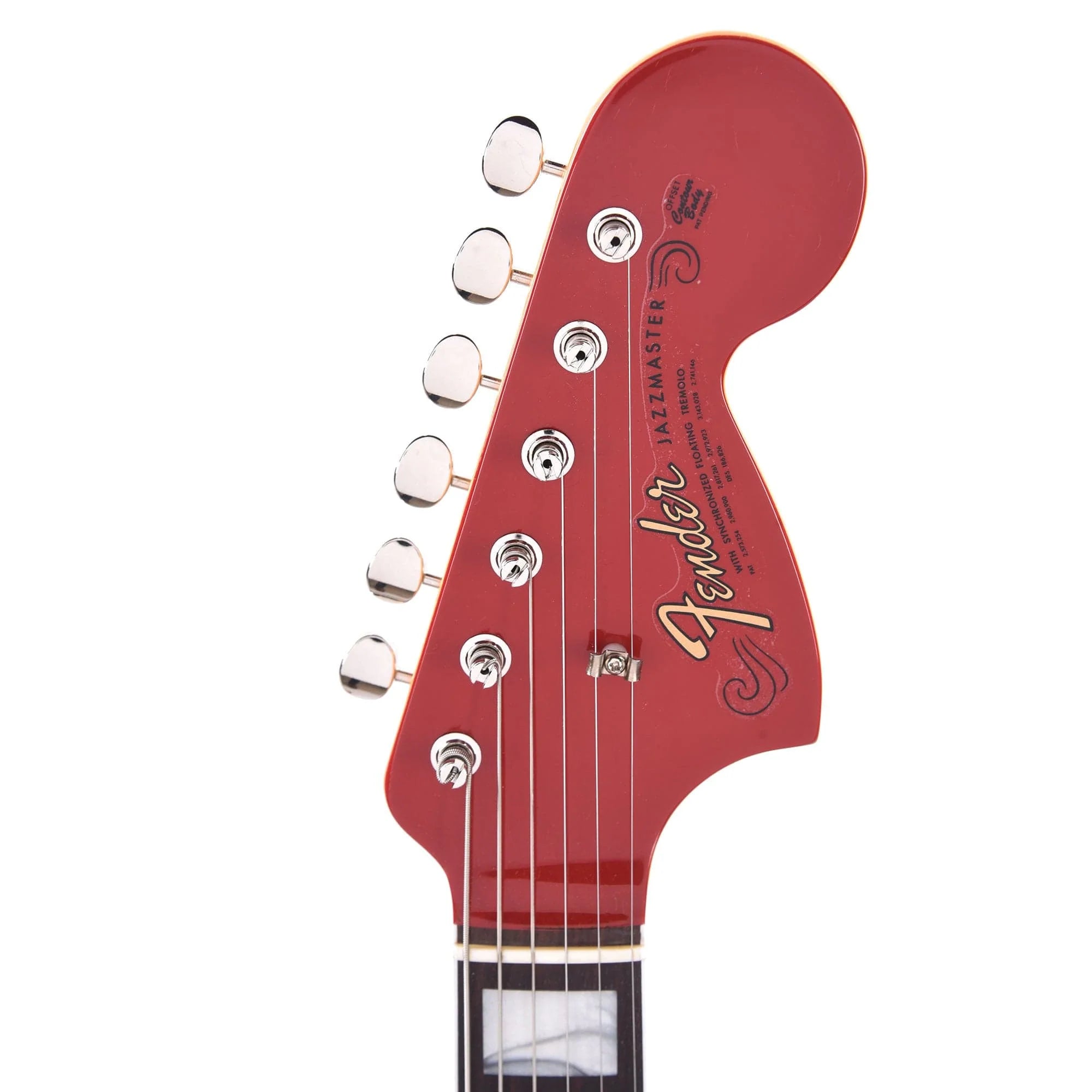 Fender American Vintage II 1966 Jazzmaster Dakota Red Electric Guitars / Solid Body