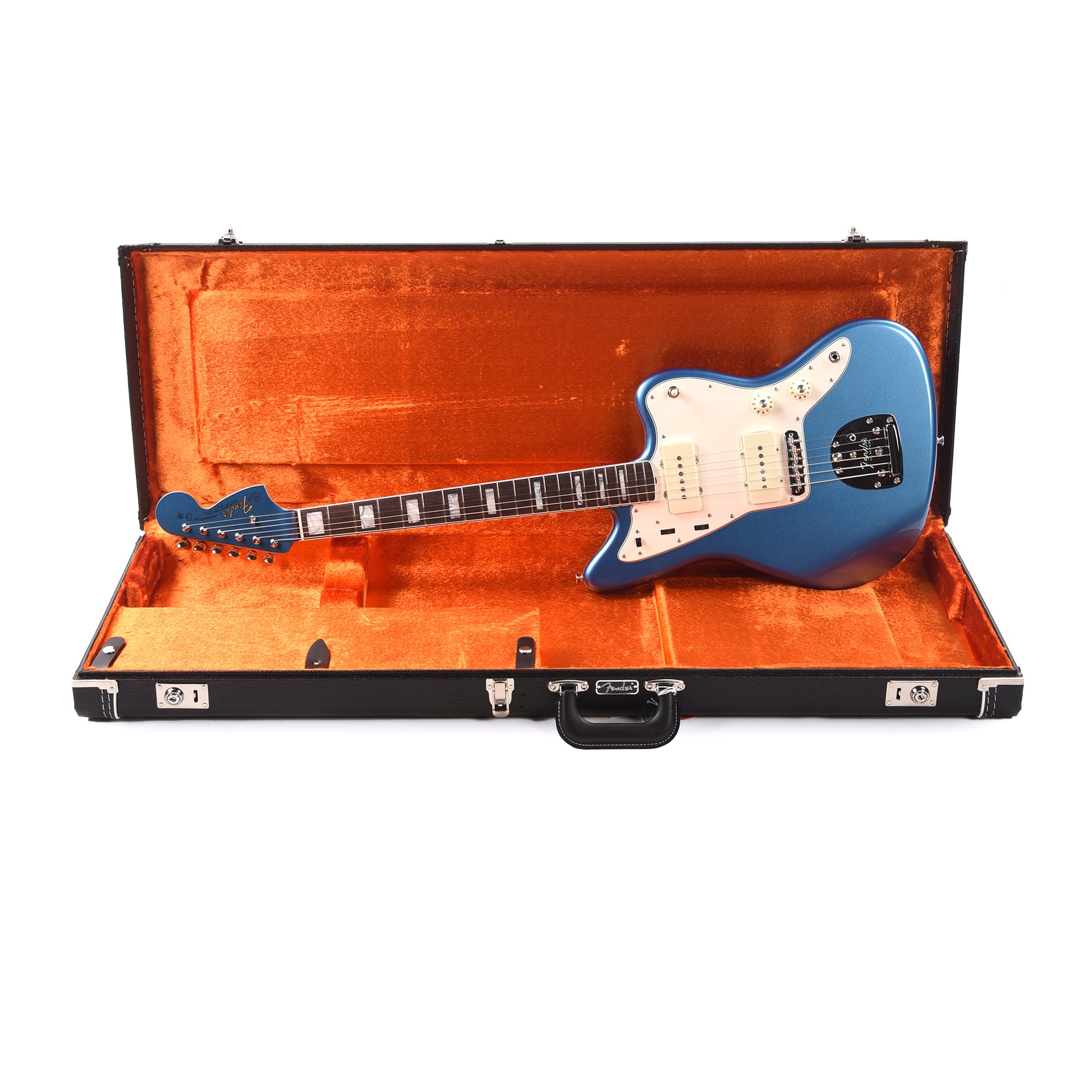 Fender American Vintage II 1966 Jazzmaster Lake Placid Blue Electric Guitars / Solid Body